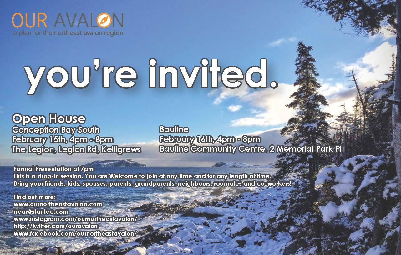 Our Avalon Open House Invitation